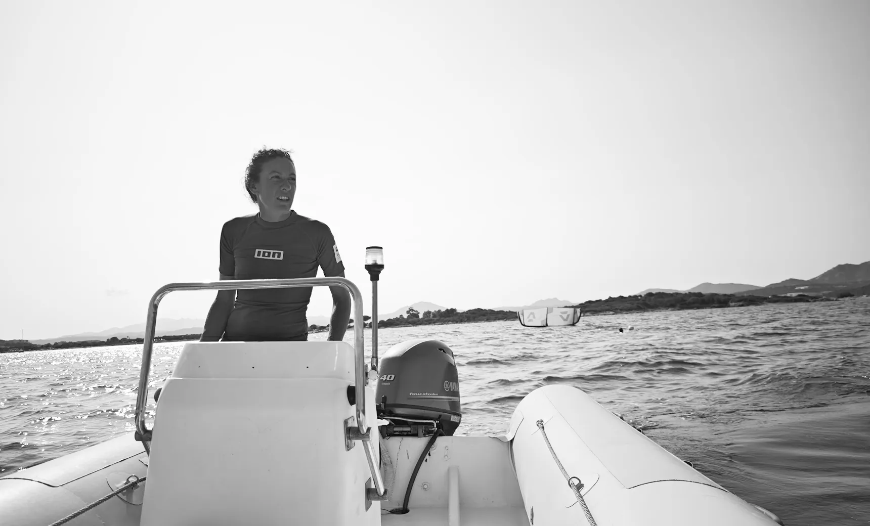 Gommone S-LOOP per servizio lift e recupero a Le Saline, Olbia